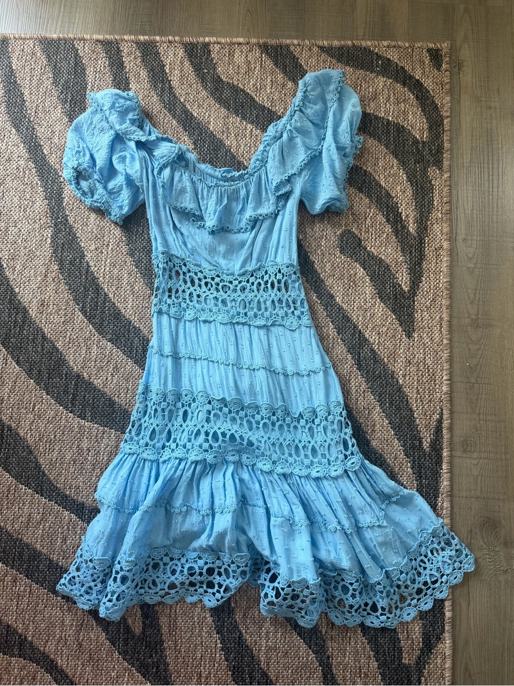 Free People Eyelet Lace Dress - Picture 2 of 3